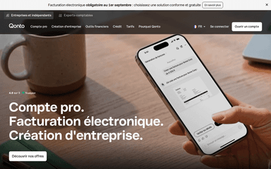 Preview of qonto.com